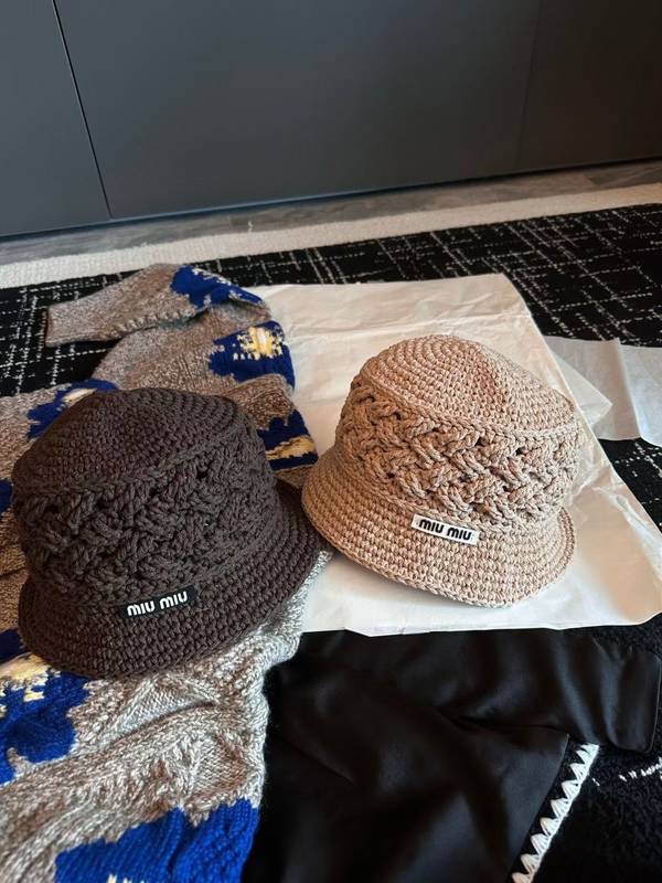 Miu Miu Hat MUH00211-1 Miu Miu Hat MUH00211-1